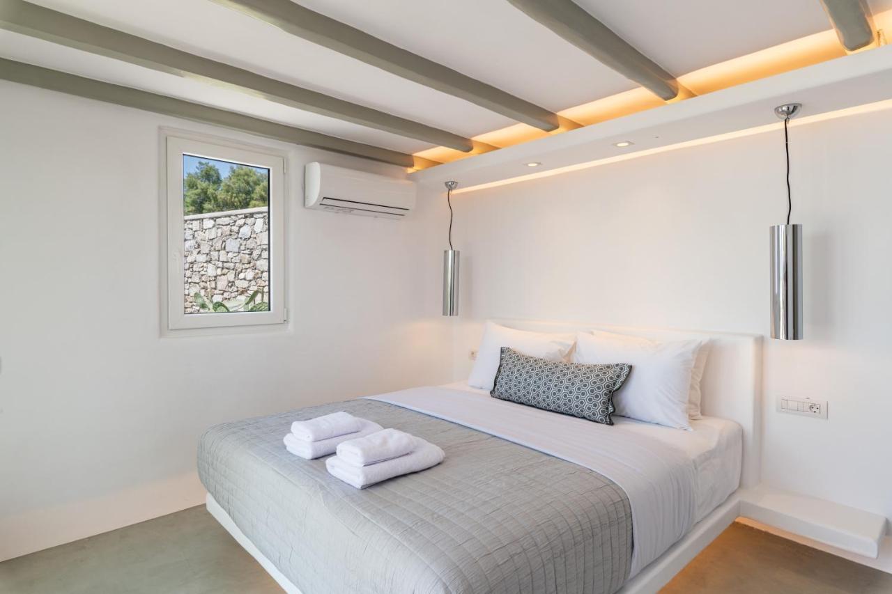 Villa In Mykonos - 6 Bedroom - 1Km From Mykonos Town - Infinity Pool - Sunset View 外观 照片